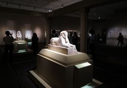 メトロポリタン美術館　古代エジプト展「女王と女神」プレス内覧会
